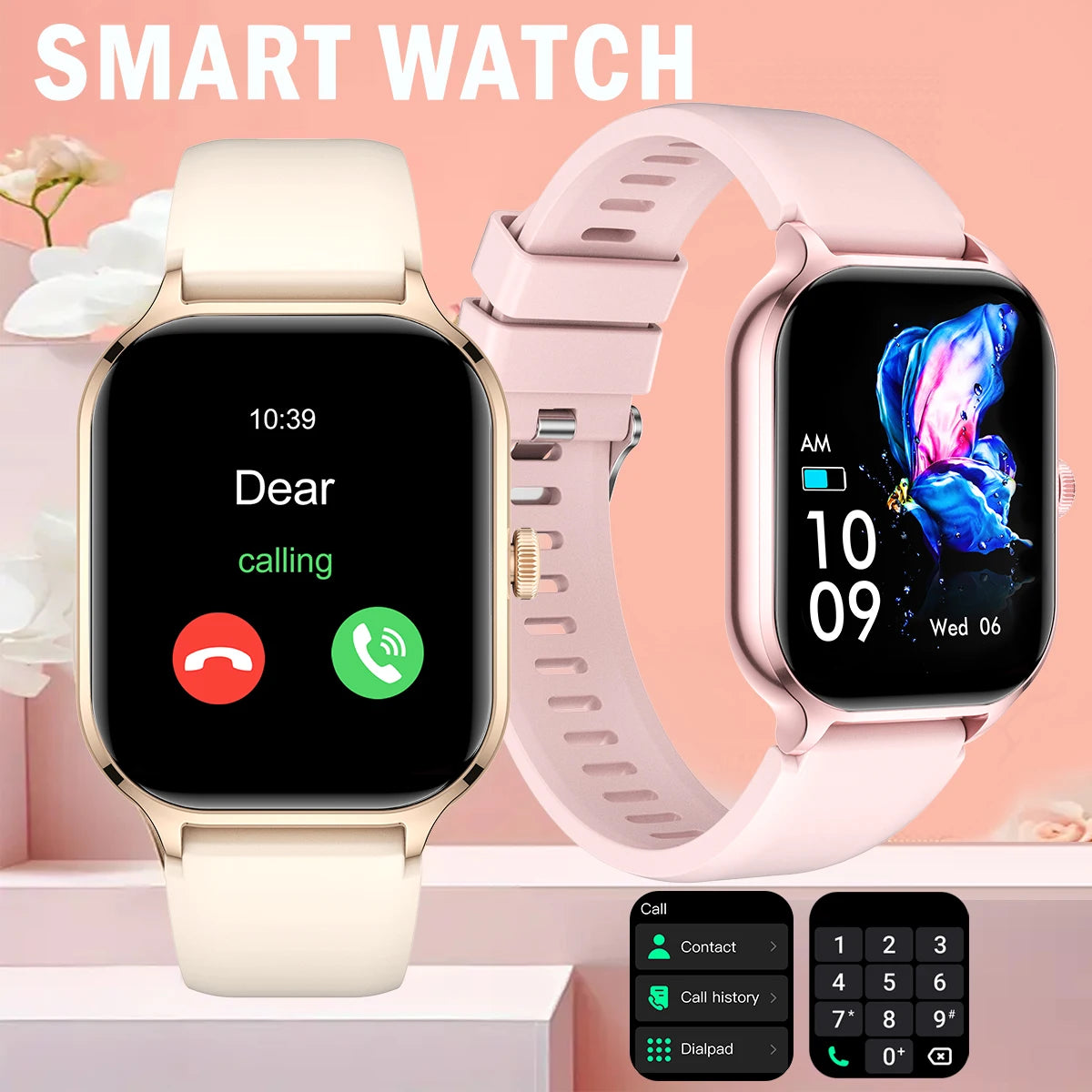 2025 Smart Watch Wireless Dialing Multiple Sport Modes Various App Notifications Perfect Gift for Holidays iPhone Android