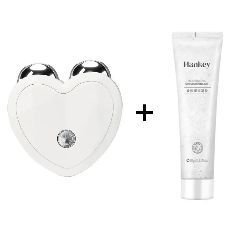 Microcurrent Face Lifting Massager Roller Tightening Rejuvenation Beauty Anti-Wrinkle Delicate Contour Lifting Firming Skin Care