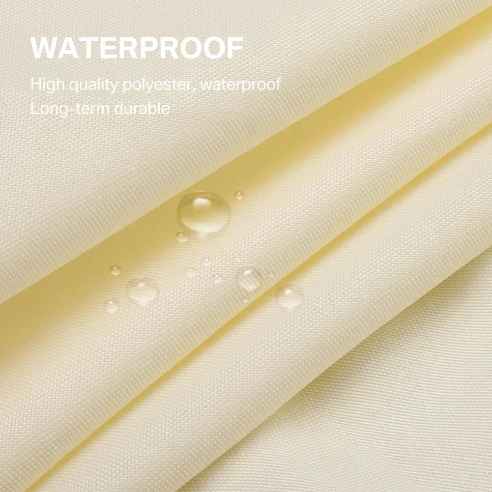 Triangle Sun Shade Sail Waterproof Outdoor Garden Patio Party Sunscreen Awing Sun Canopy For Beach Camping Tent Pool Protection