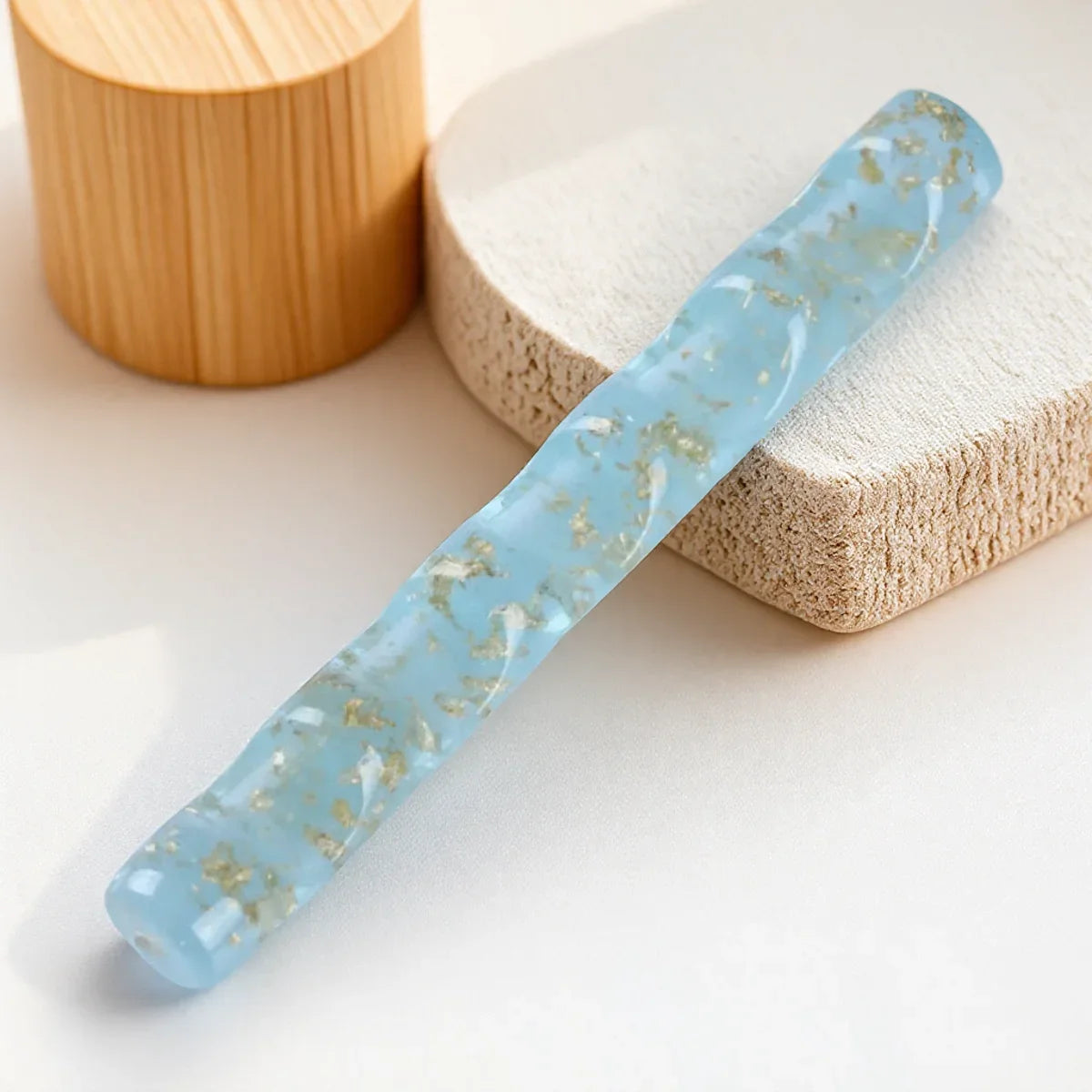 New Acrylic Transparent Nail Brush Holder Painting Pen Holder UV Gel Brush Display Stand Makeup Organizer
