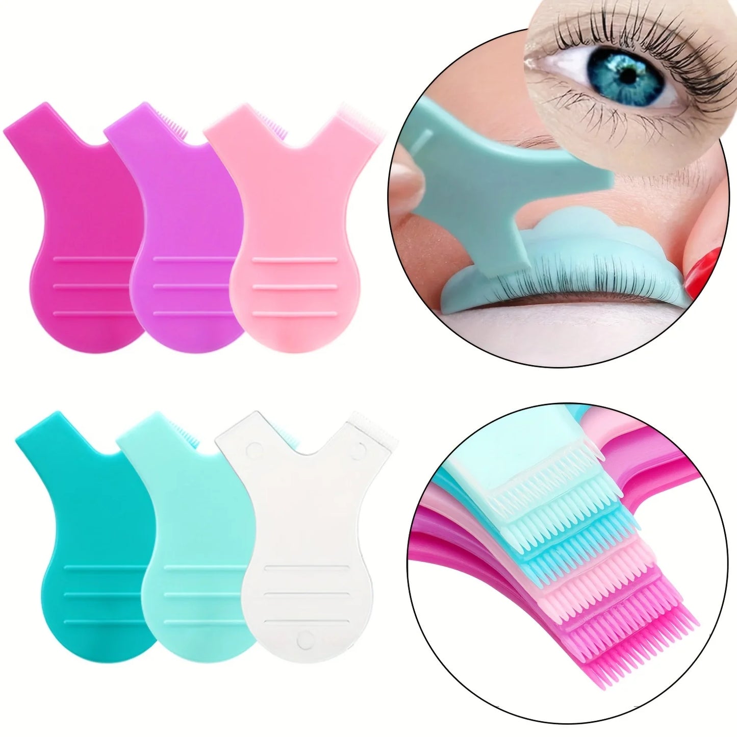 10/bag Y-shaped Eyelash Lift, Brush, Perm, Eyelash Extension Product, Reusable Comb, Eyelash Transplant, Eyelash Extension Tool