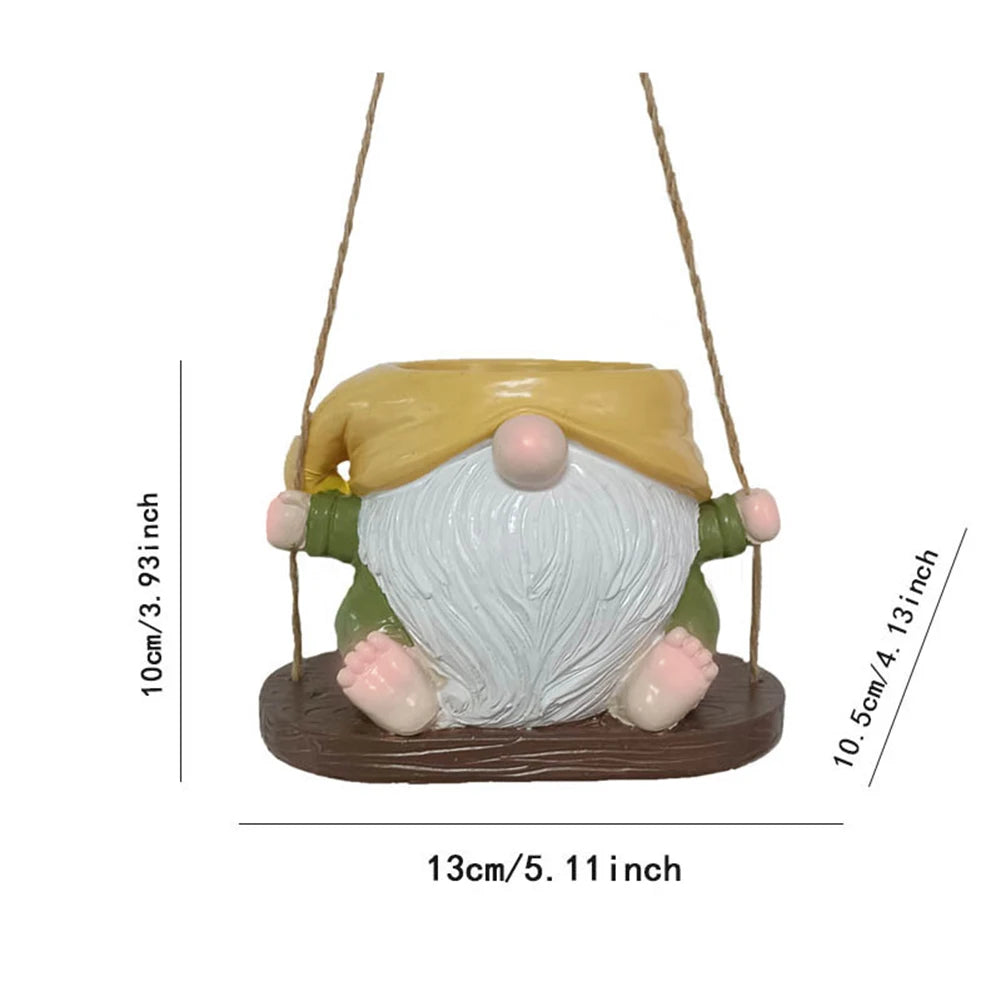 Face Head Planter Resin Smiling Face Planter Creative Wall Hanging Head Planter Multifunctional Home Garden Patio Accessories