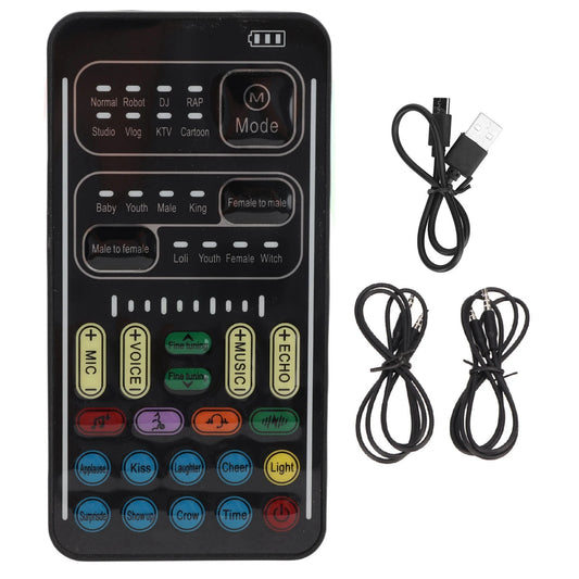 Aramox Voice Changer Handheld Portable With 8 Sound Effects