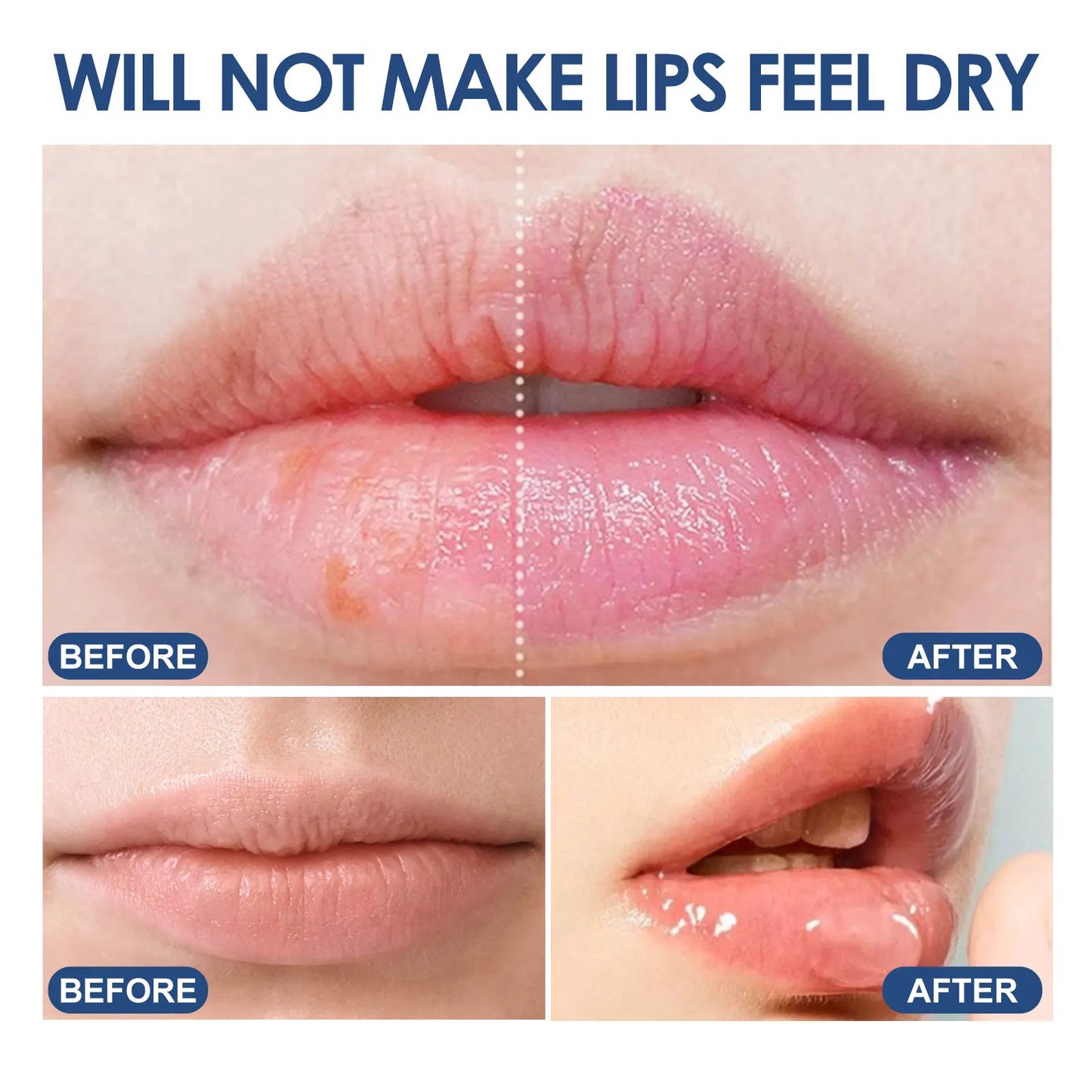 Moisturizing Lip Balm Fade Lip Lines Long Lasting Anti-cracking Prevent Dry Cracking and Peeling Plump Lips Female Makeup Tools