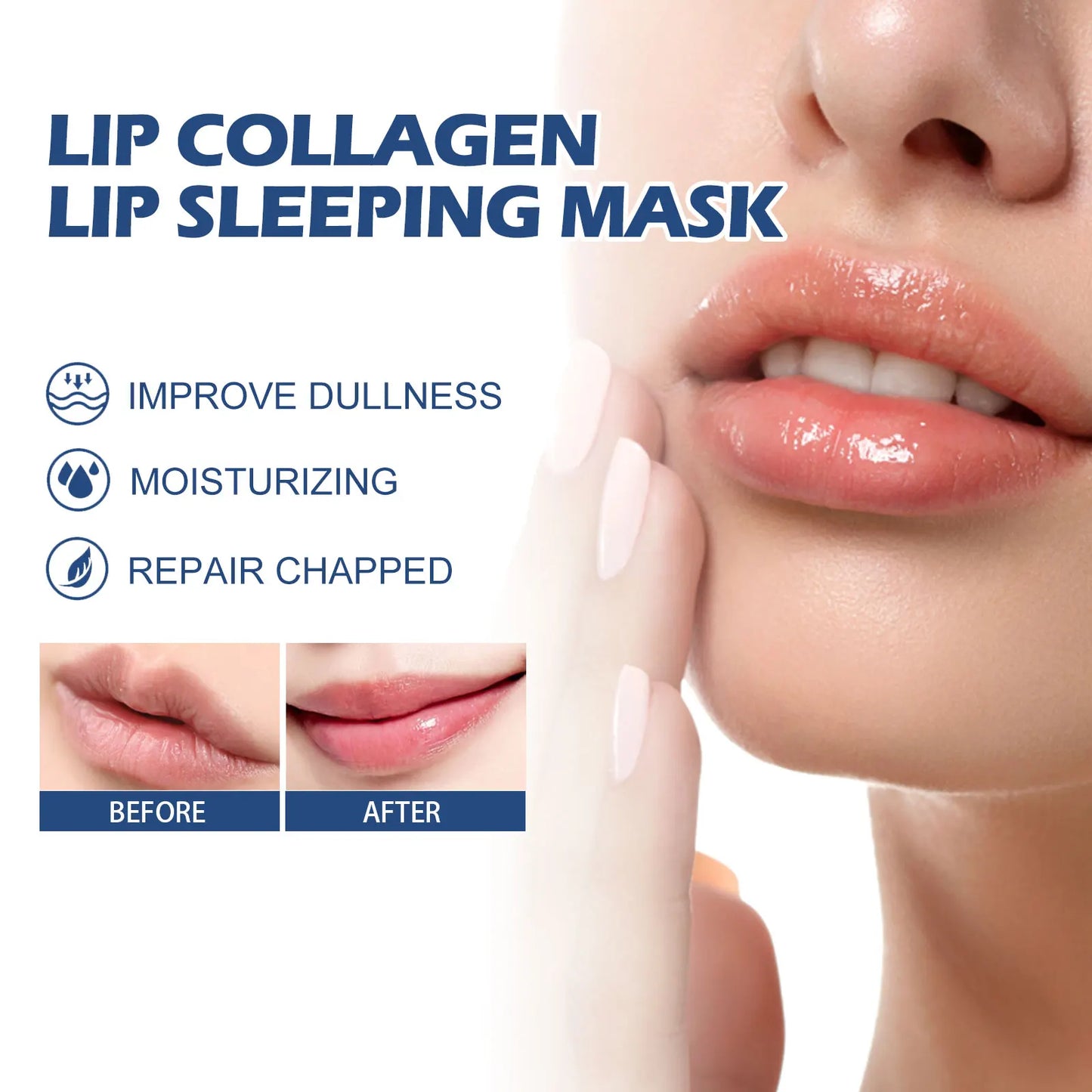 Moisturizing Lip Balm Fade Lip Lines Long Lasting Anti-cracking Prevent Dry Cracking and Peeling Plump Lips Female Makeup Tools