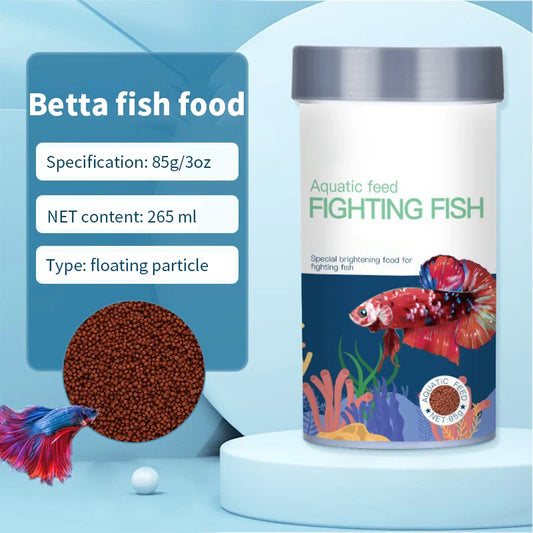All Natural Betta Fish Food Protein Rich Calcium 85g