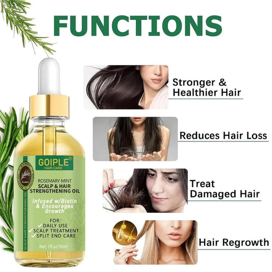 Thermal Protectant Spray Hair Growth Oil Heat Protector Serum Moisturizing Essence Conditioner Spray Satin Bonnet Detangler Comb