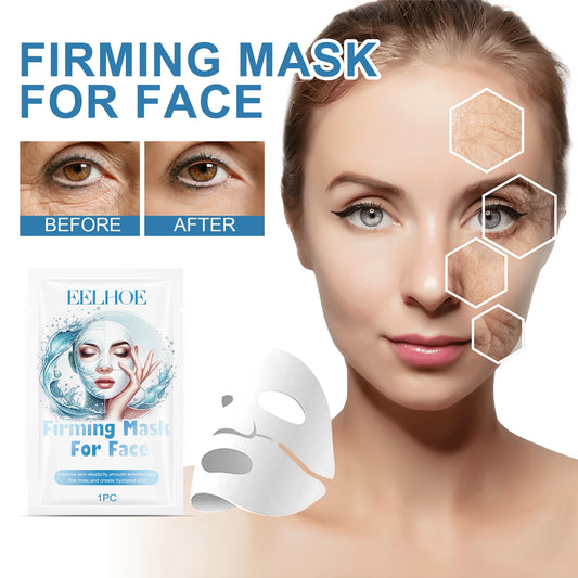 Collagen Mask Shrinks Pores Deep Moisturizing Overnight Mask Moisturizing Refreshing Brightening Facial Skin Care