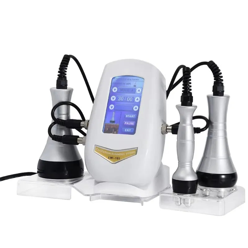 3 In 1  Cavitation Machine Body Slimming Massager  Multi-Functional Device Face Body Tightening Lifting homeuse Skincare Tool