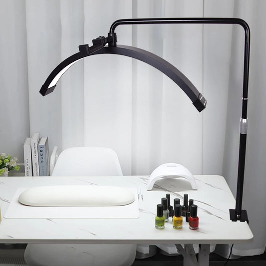 Fosoto Half Moon LED Video Light For Tattoo Eyelash Fill