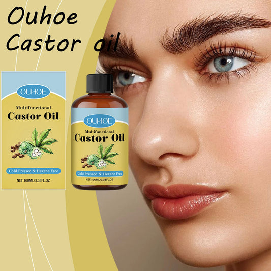 Ouhoe Castor Oil Nourishing Hair Growth And Skin Care