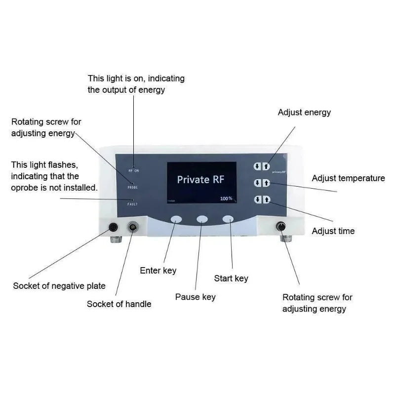 Portable Thermova Lattice RF For Personal Firming Repair And Softening Care Machine Beauty Salon