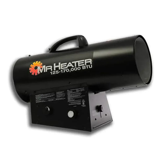 Portable Propane Forced Air Heater Quiet Burner 170K BTU