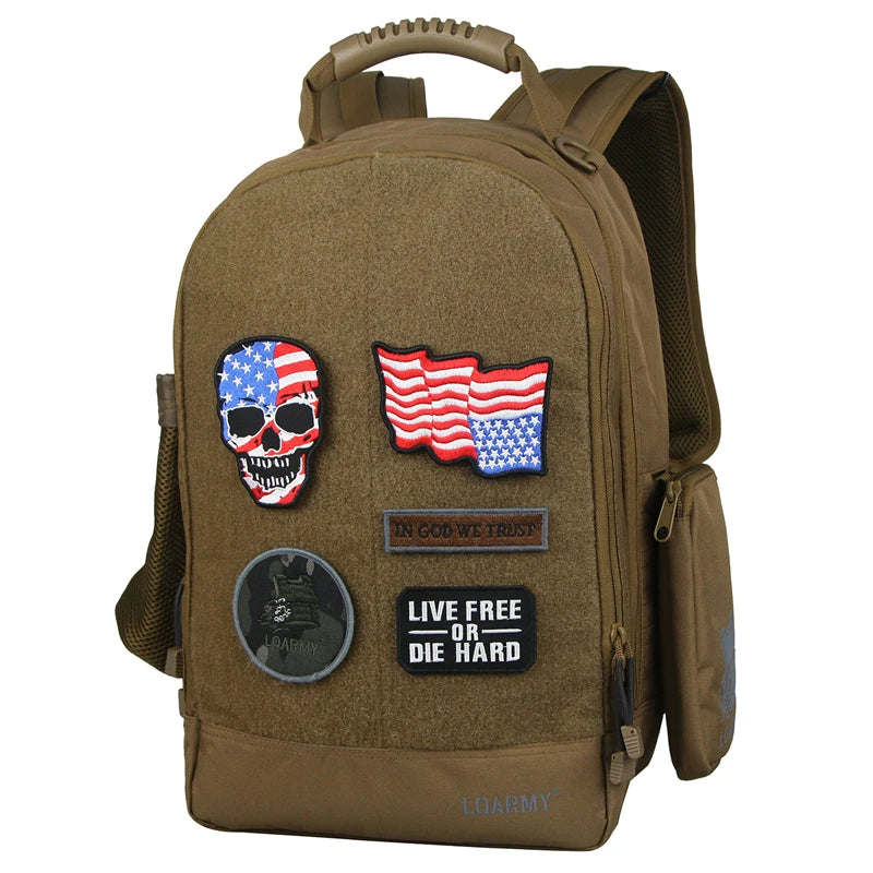 35L Outdoor Tactical Backpack Military Rucksacks Men Waterproof Multi-function Laptop Bag