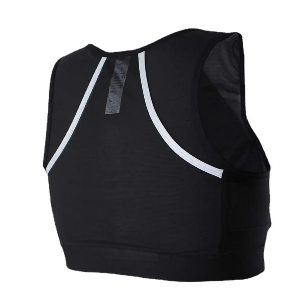 Reflective Running Backpack Lightweight Sport Running Vest For Storage Water Bottle Phone Bag For Trail Running Storage Bag