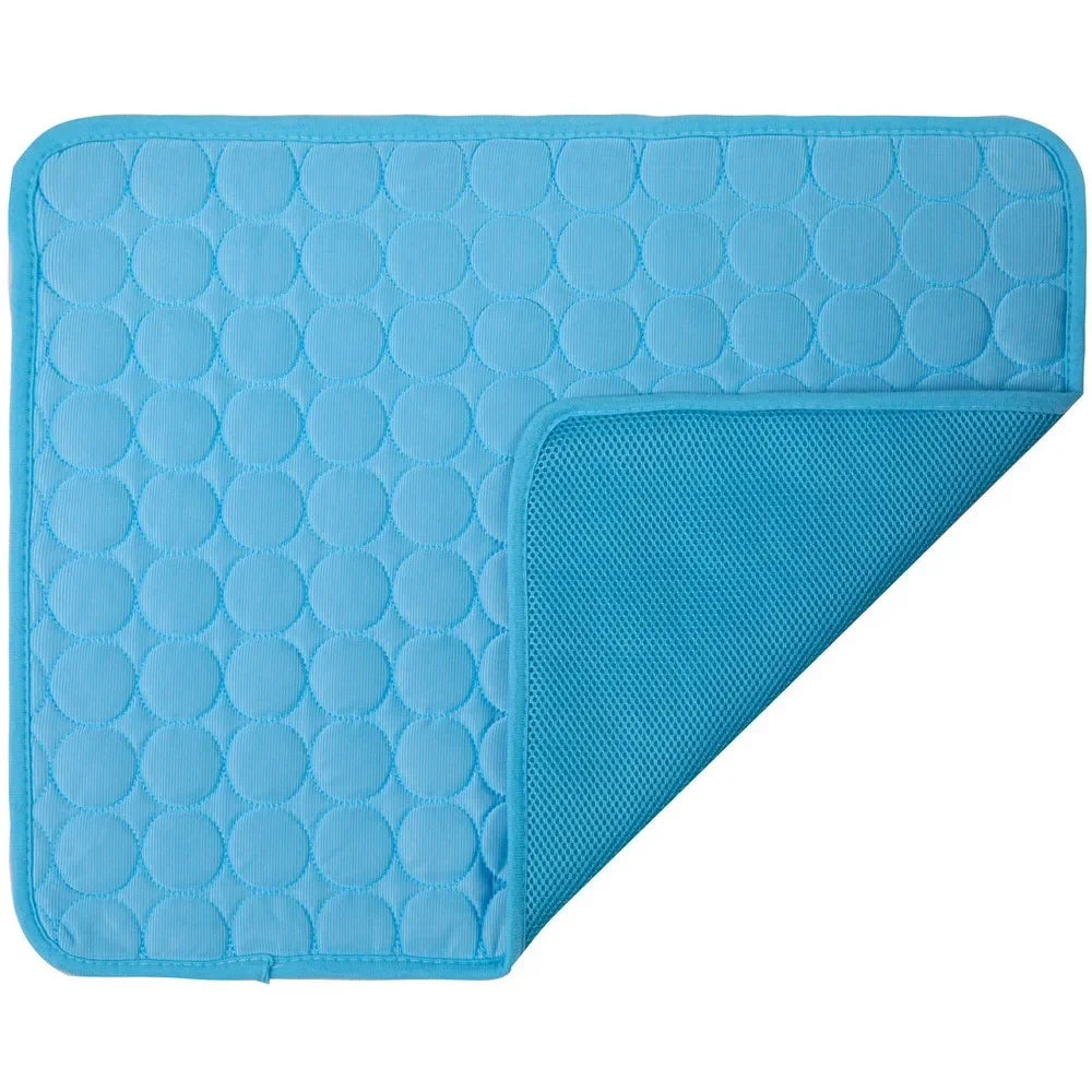 Pet Summer Cooling Pad Self-Cooling Ice Silk Pet Bed Dog Cat Nest Breathable Cooling Cooling Sleeping Pad Cat crates Litter mat