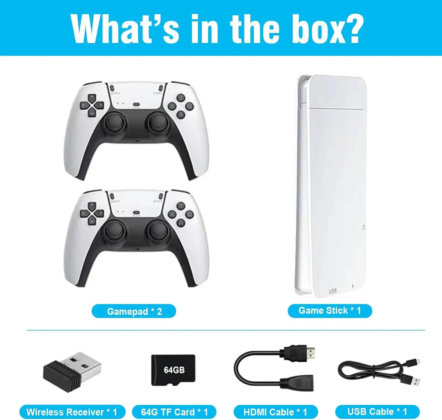 M15 Retro Gaming Console With 4K TV Output 20000 Games